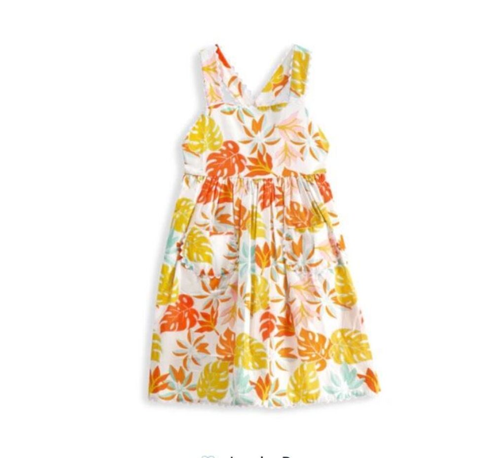 NWT Bella Bliss Tropical Print Cotton Dress size 8